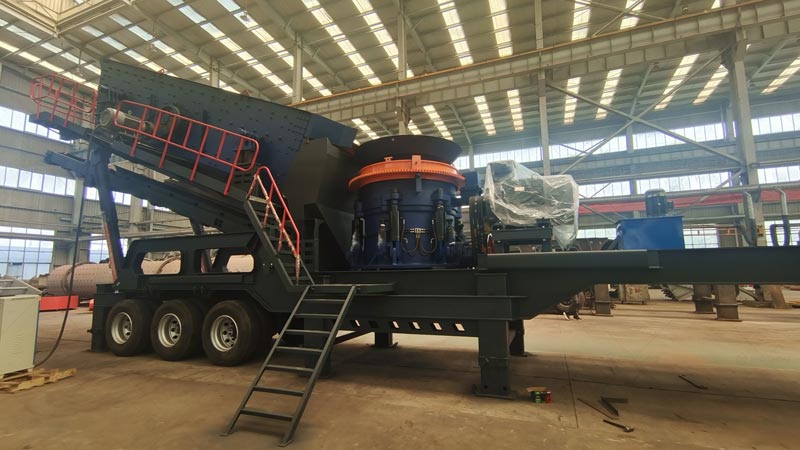 Trituradora de Cono Móvil Secundaria para Honduras