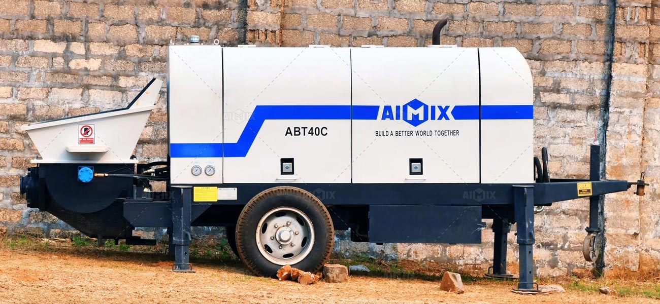 ABT40C Bomba de Concreto Estacionaria Diésel