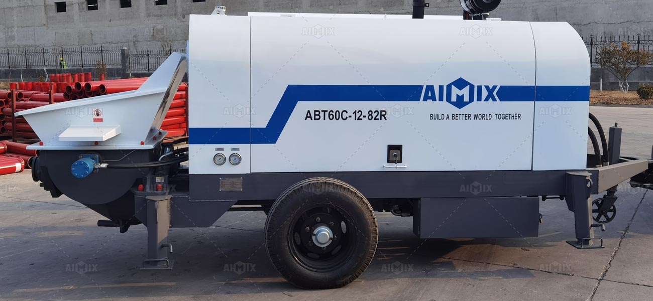 ABT60C Bomba Estacionaria de Hormigón Diésel