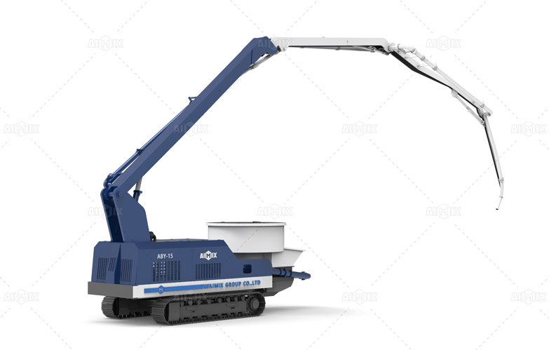 ABY Bomba Hormigonera sobre Orugas con Pluma