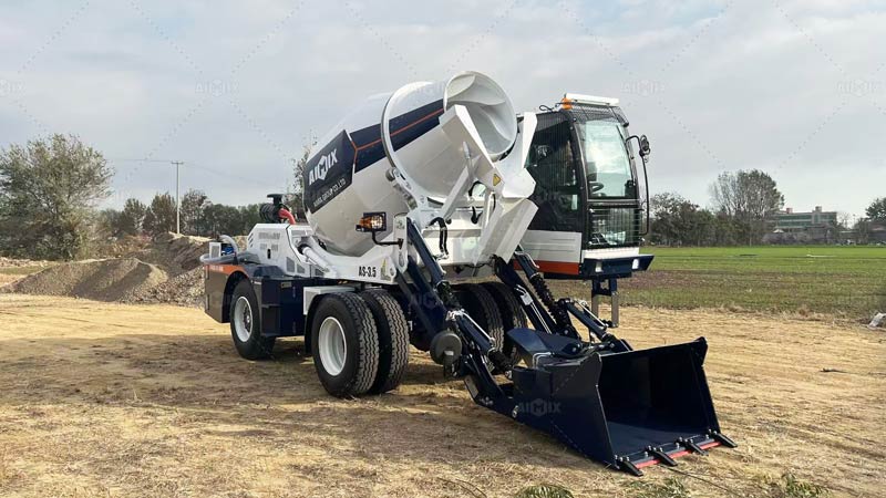 Hormigonera Autocargable AS-3.5C para la Fábrica