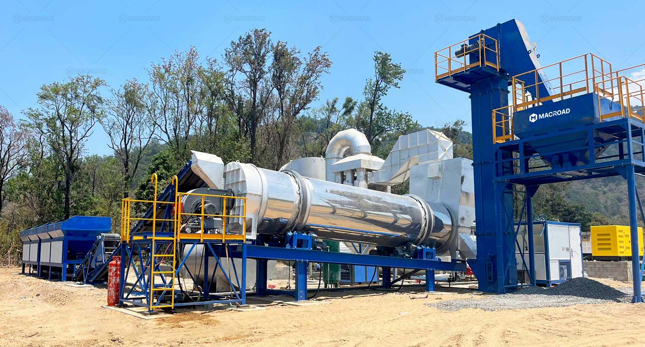 Macroad Planta de Asfalto Continua ALT120 en Guatemala