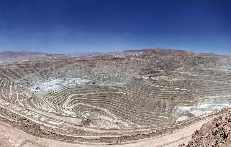 Mina de Cobre Más Grande de Chile Escondida