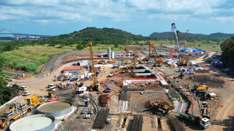 Construcción del Metro de Panamá