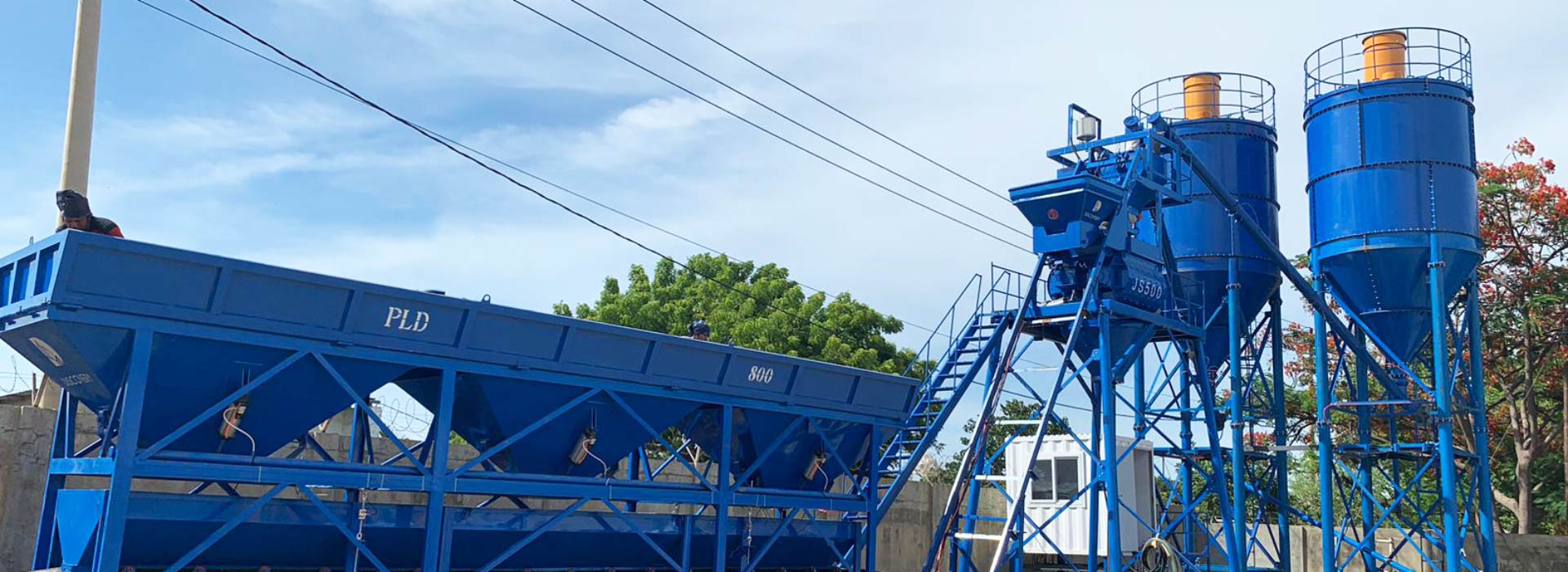 Planta de Concreto Pequeña de AIMIX