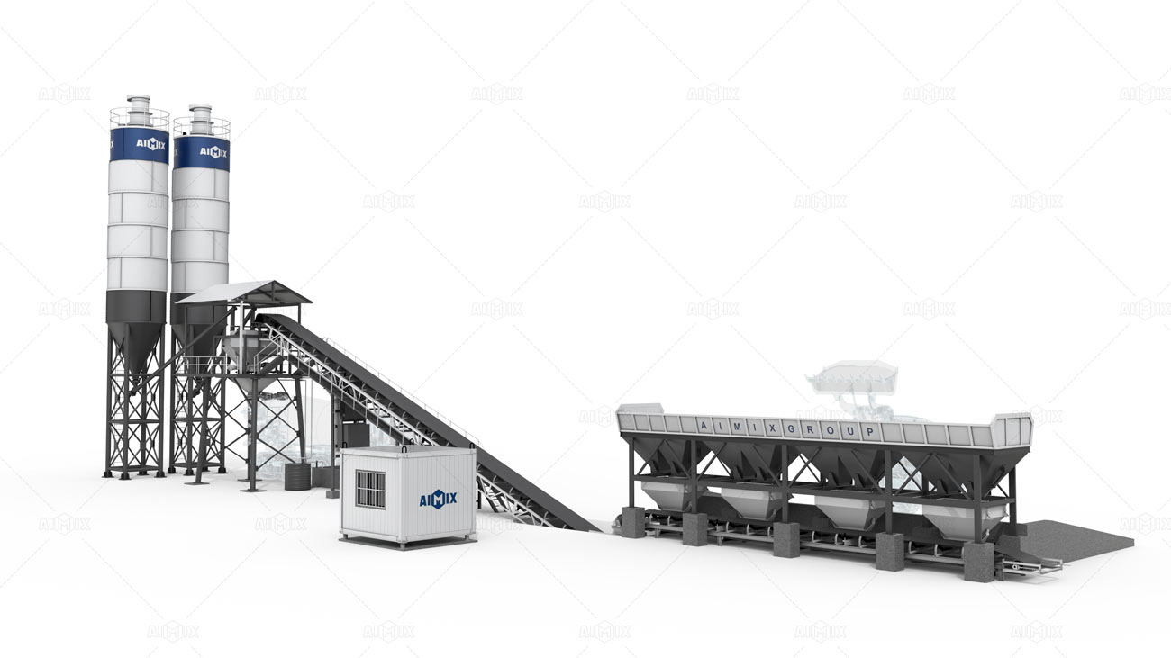 Planta de Hormigón Seco sin Hormigonera