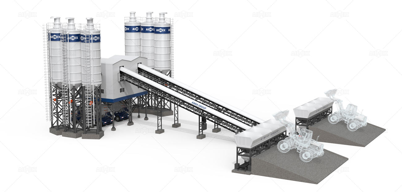 Precio de Planta de Concreto Estacionaria AJ-240