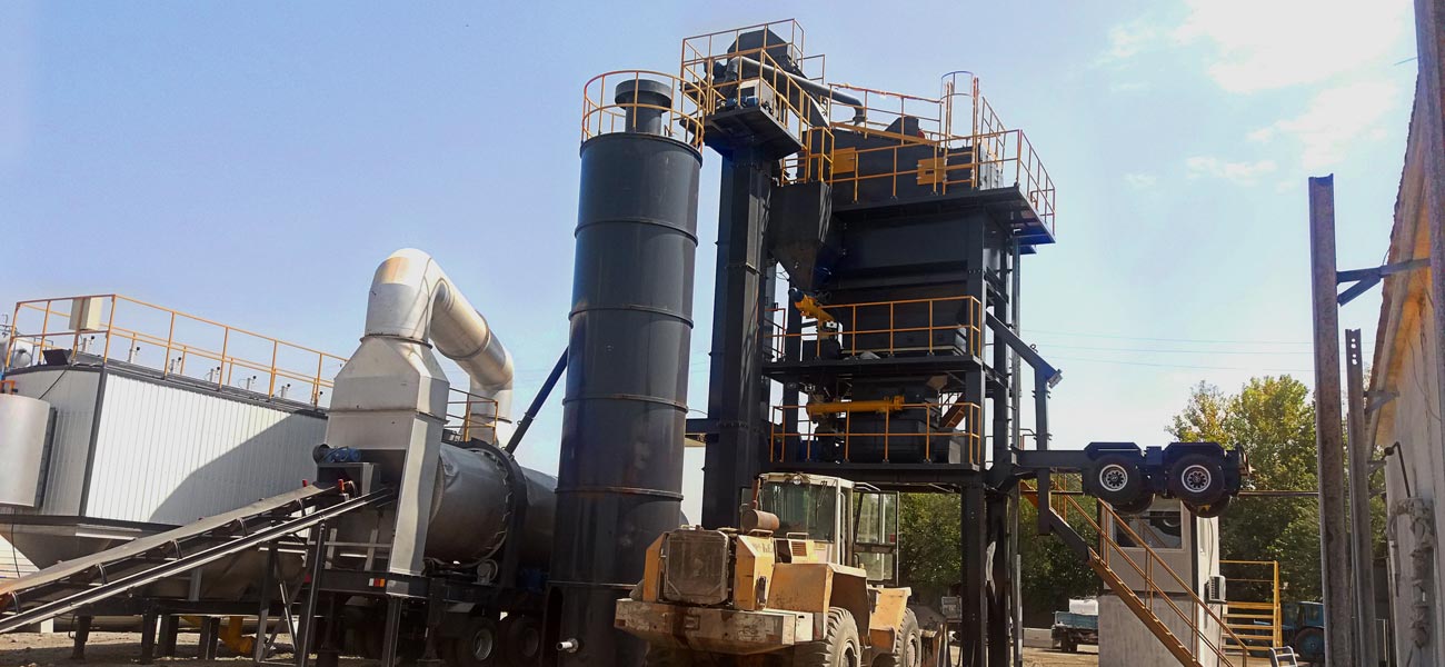 Venta de Planta de Asfalto Móvil para Pequeños Poyectos en Zonas Montañosas