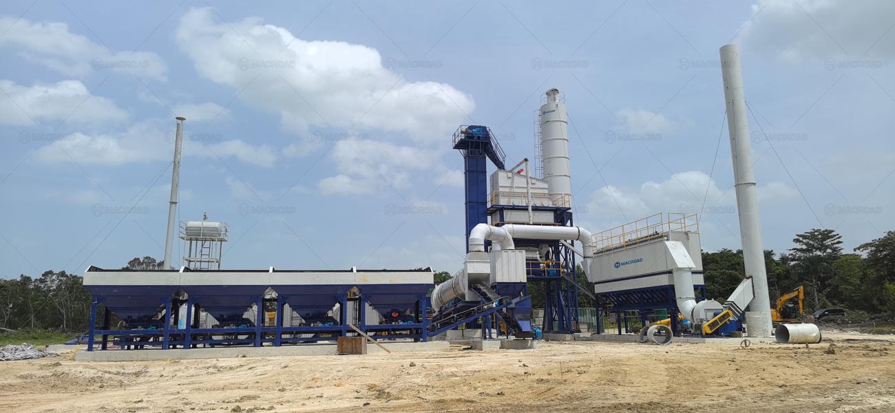 Macroad Planta Asfáltica de Lotes de 120 TPH en Jamaica