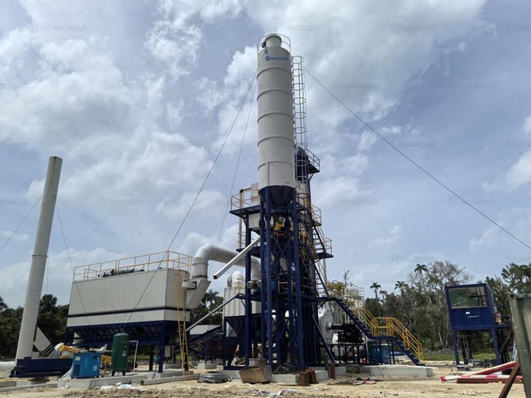 Macroad Planta Discontinua de Asfalto ALQ120 en Jamaica