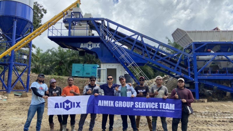 AIMIX Planta de Concreto en Malasia con Precio Bueno