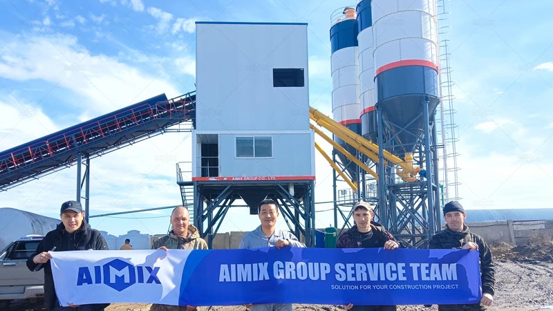 AIMIX Planta de Hormigón con Precio Razonable en Kazajistán