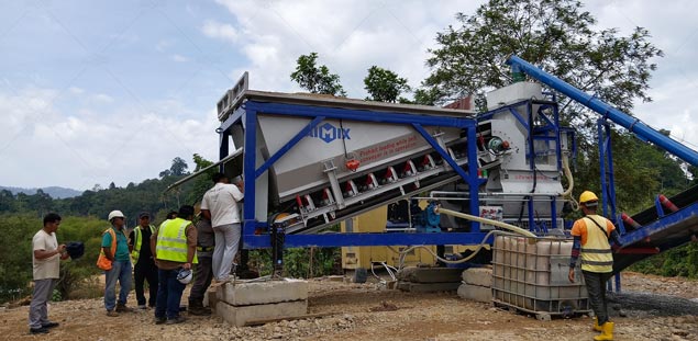 Ahorro de Costos Operativos y Personal de AIMIX Planta Móvil de Concreto