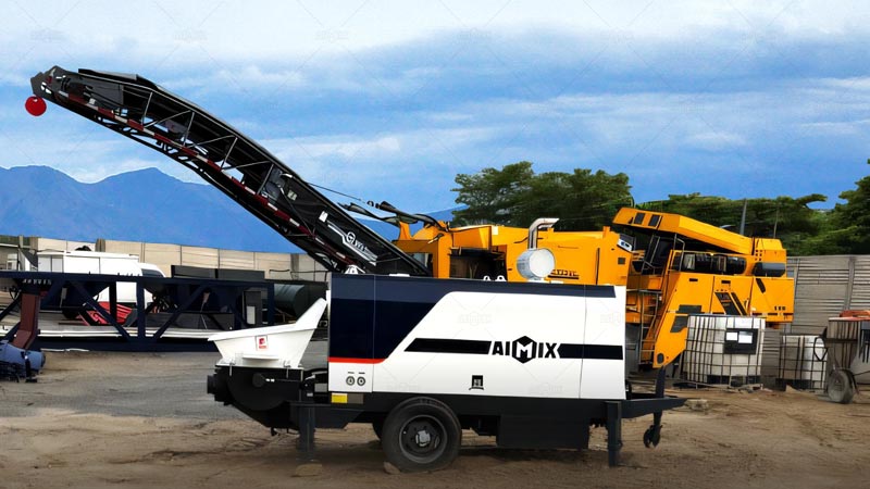 Bomba de Concreto Precio Estacionaria