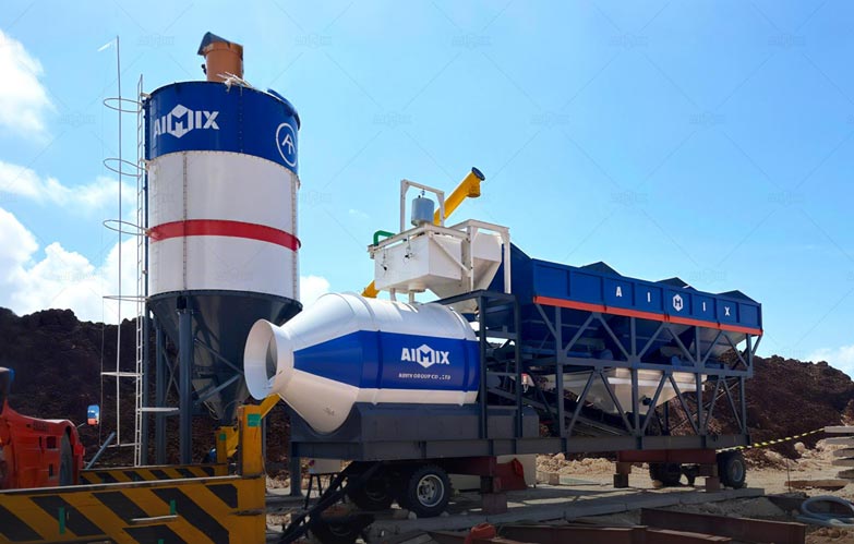 Planta de Hormigón Precio Económico de Tambor en Indonesia