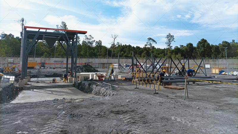 Preparación del Sitio para Planta de Concreto Precio