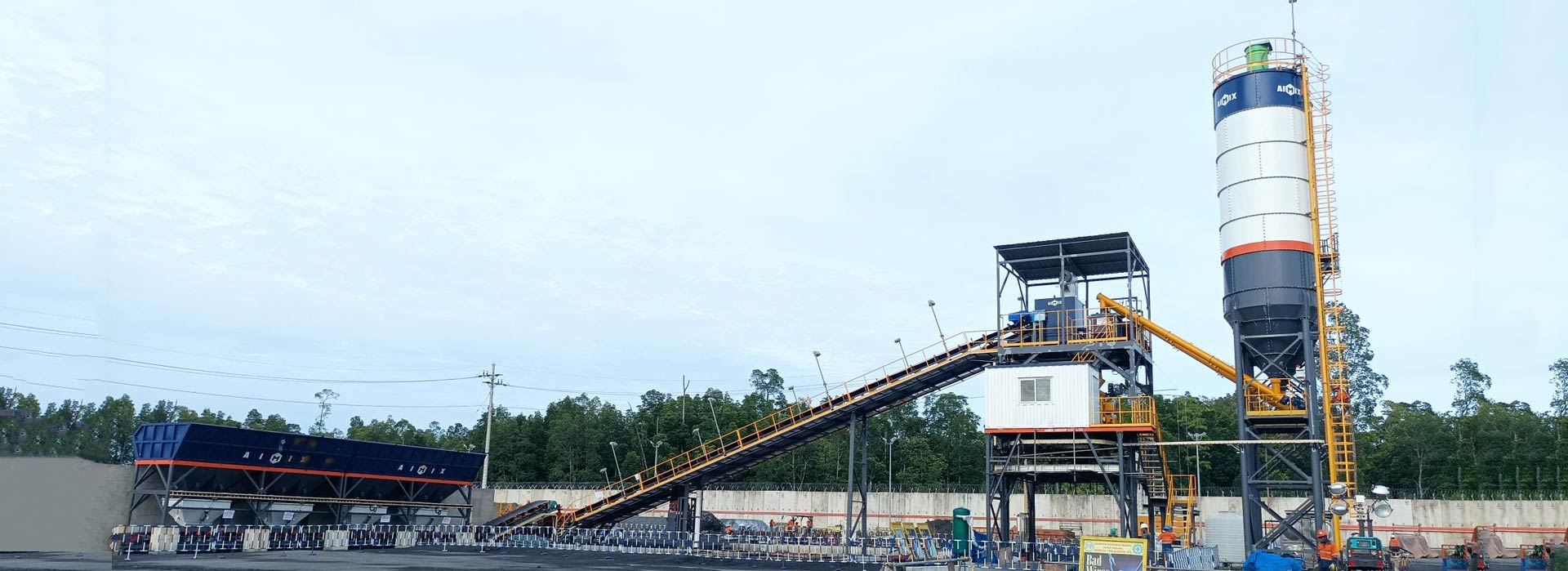 AIMIX Planta de Concreto para Proyectos de Construcción en Perú