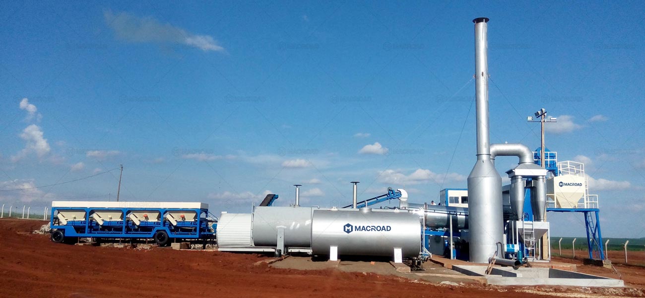 ALT60 Planta de Pavimento de Tambor en Paraguay