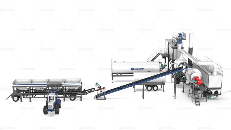 ALYT Planta Móvil de Asfalto Continua de Macroad