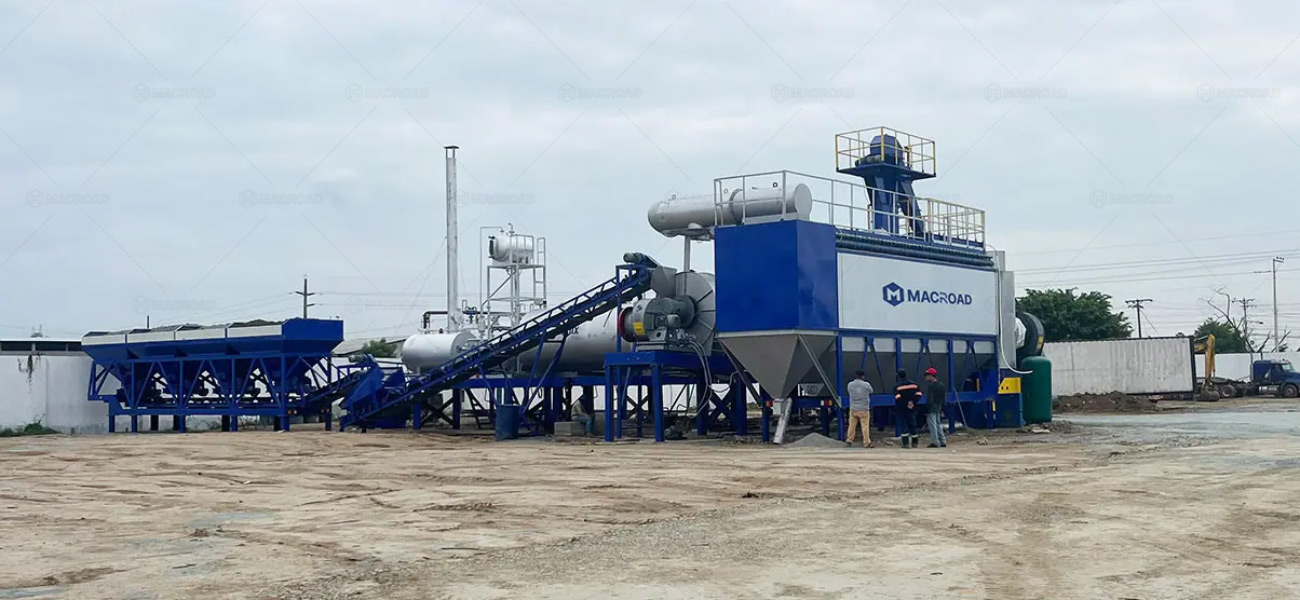 Macroad Planta Asfáltica Móvil para Colombia