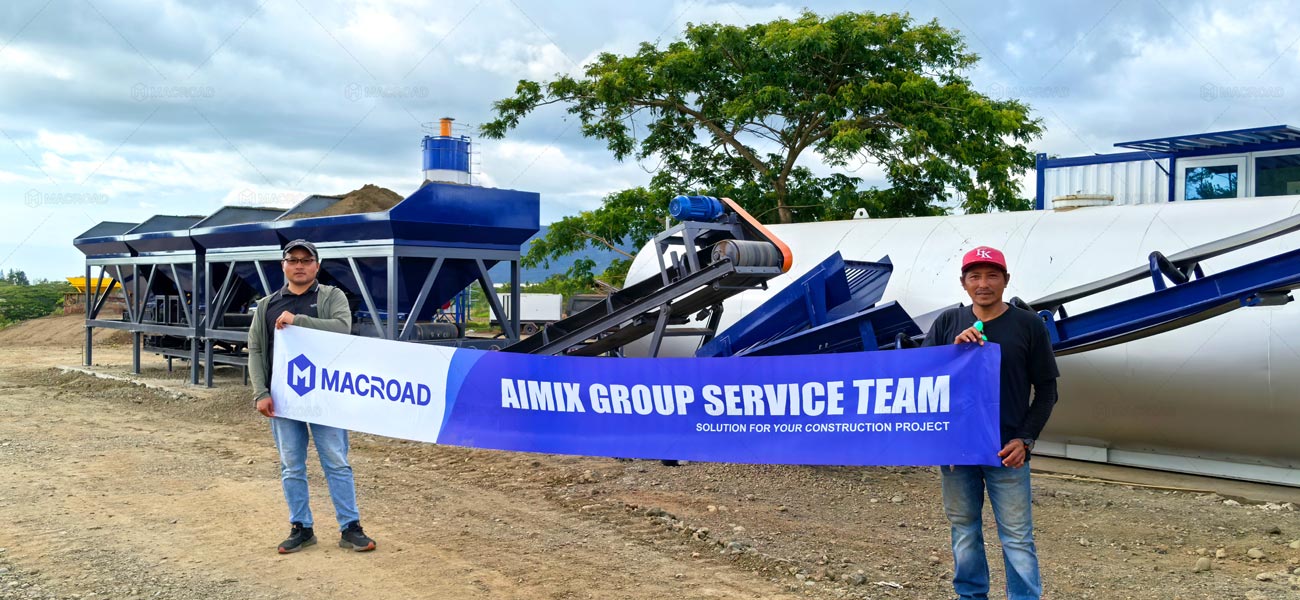 Planta Asfáltica Continua de Macroad en Fiji