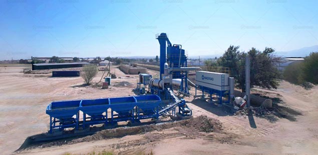 Planta Asfáltica Discontinua ALQ80 en Filipinas