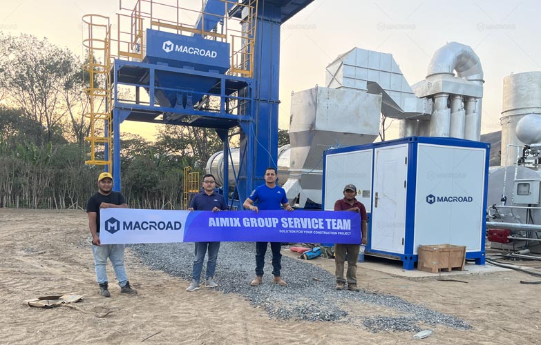 Planta de Asfalto Colombia de Macroad en Guatemala