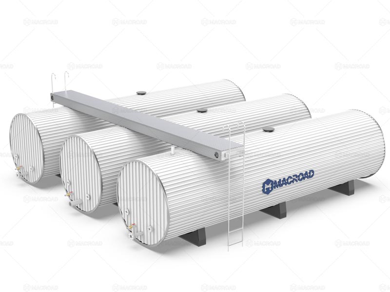 Sistema de Calentamiento de Asfalto para Macroad Planta Asfáltica Estacionaria