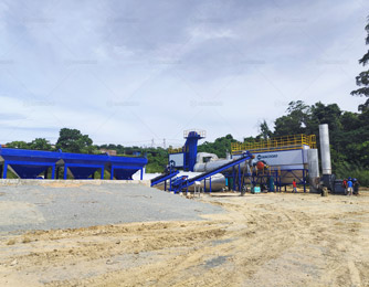 ALT120 Planta de Asfalto Perú en Malasia para Carreteras