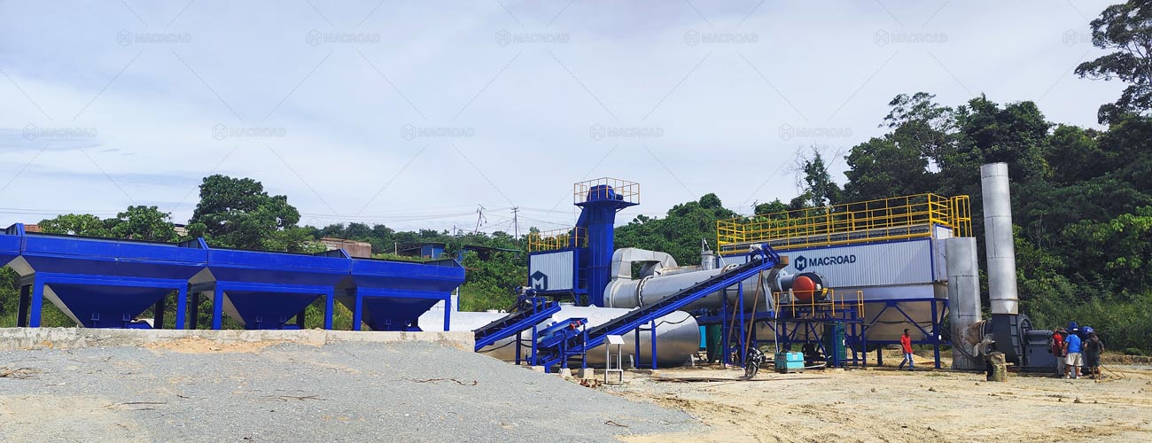 ALT120 Planta de Asfalto Precio para Malasia