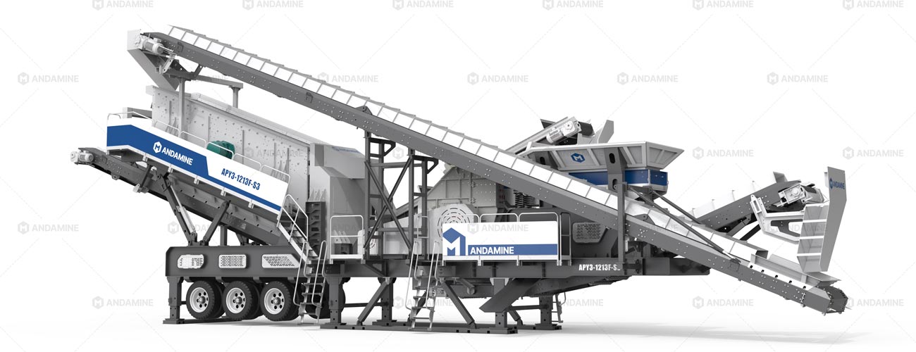 APY Serie Trituradora de Hormigón sobe Ruedas