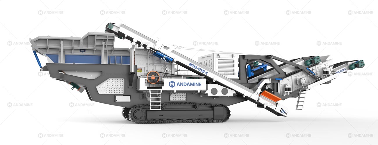 APYL Serie Trituradora de Concreto sobre Orugas
