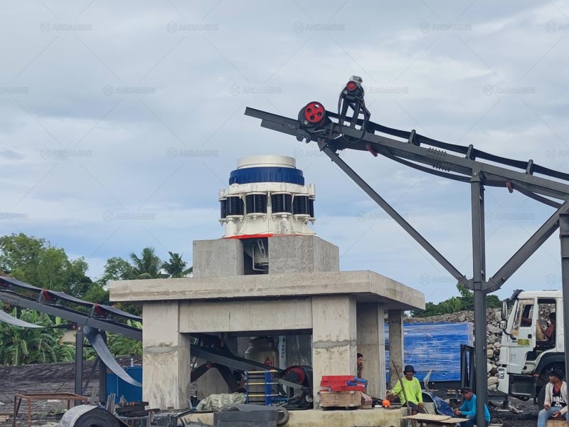 Andamine Chancadora Cónica Compuesta en Filipinas