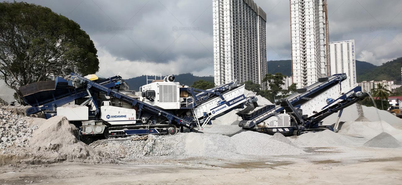Andamine Planta Chancadora Móvil de 200 TPH en Malasia