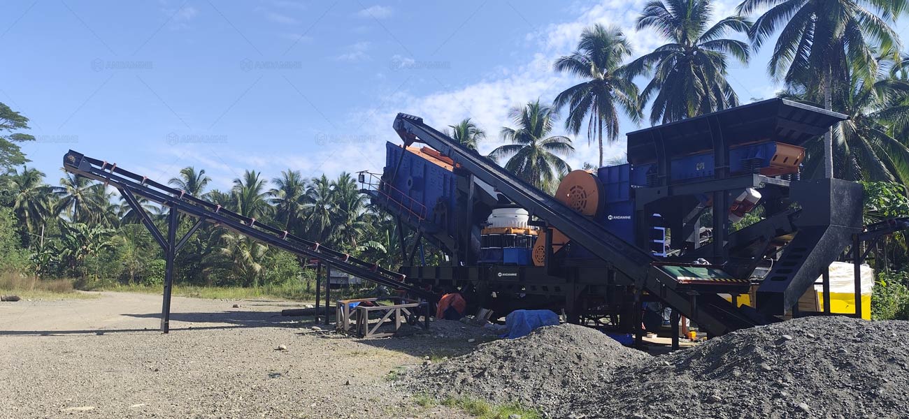 Andamine Trituradora Minería Móvil para Granito