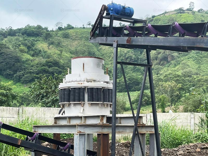 Andamine Trituradora de Cono de Tipo de Resorte en el Salvador