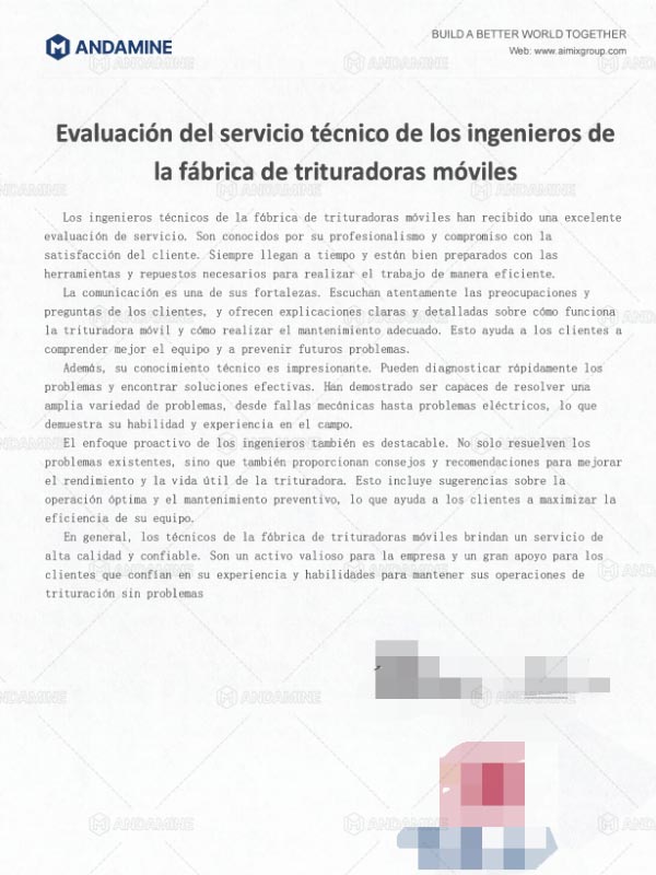Carta de Agradecimiento de Trtiuradora de Impacto Móvil en Colombia