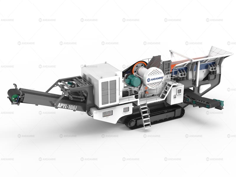 Chancadora de Quijada Móvil sobre Orugas de 2 en 1