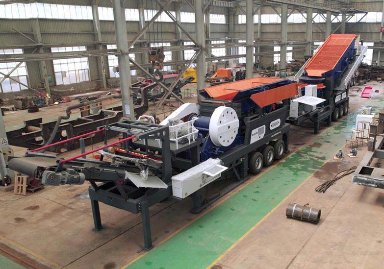 Combinación de Trituradora de Quijada Móvil con Trituradora de Cono en Honduras