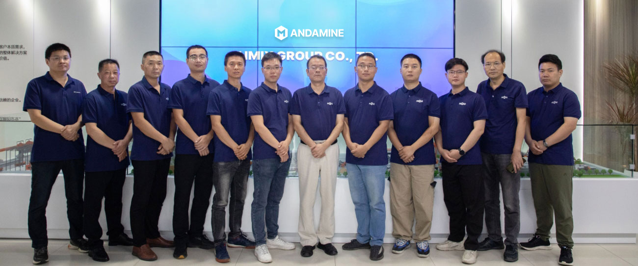 Equipo de Ingenieros de Andamine para Planta Trituradora