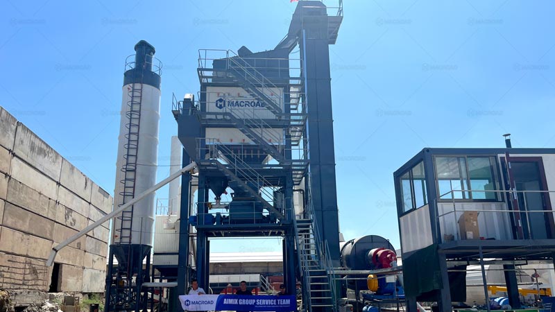 Macroad Planta de Asfalto Precio con Gran Capacidad de Producción