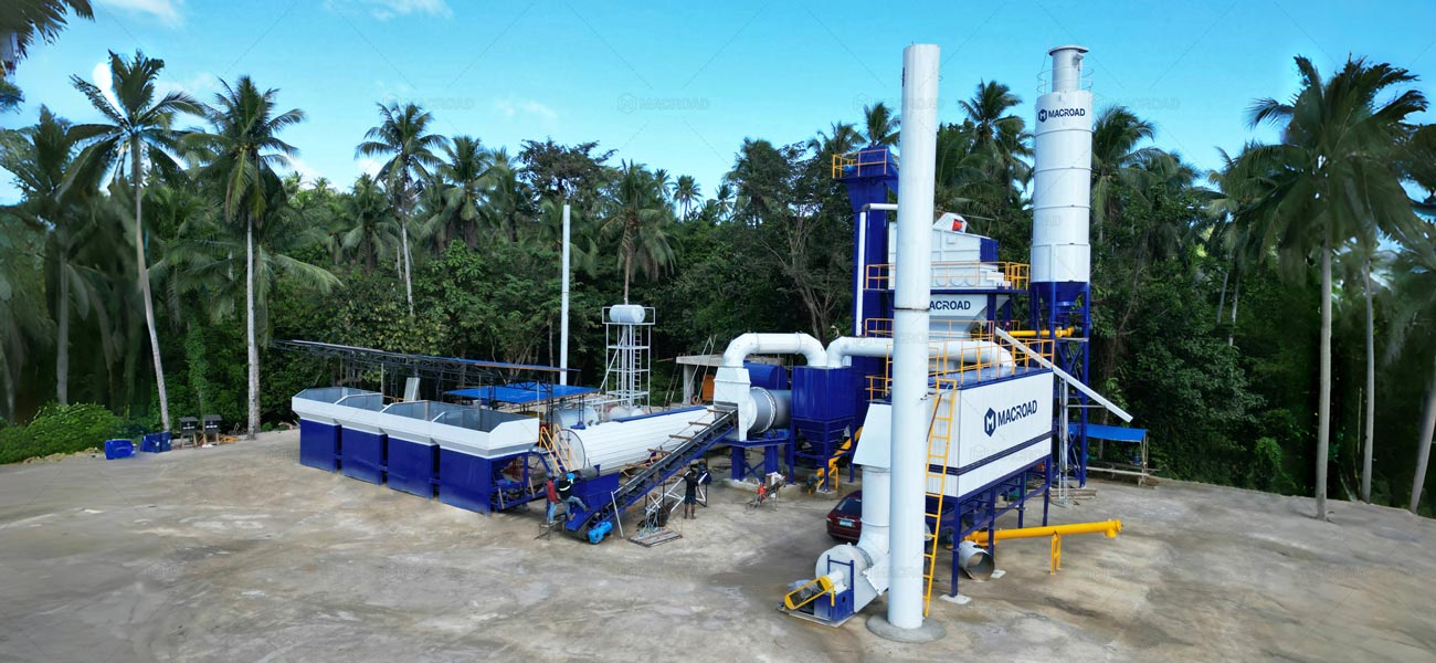 Macroad Planta de Asfalto de Lotes en Filipinas