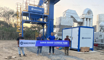 Planta Asfáltica Perú ALT120 en Guatemala para Mantenimiento