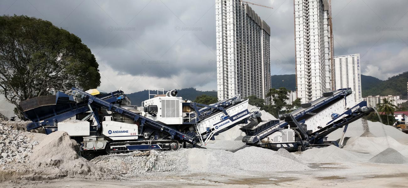 Planta Chancadora Chile de Piedra Tipo Móvil