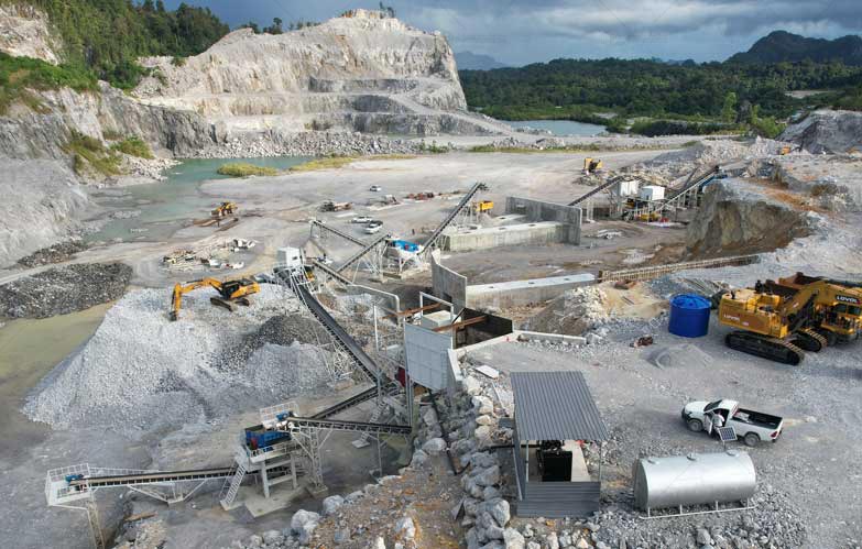Planta Chancadora de Minerales Estacionaria para Perú