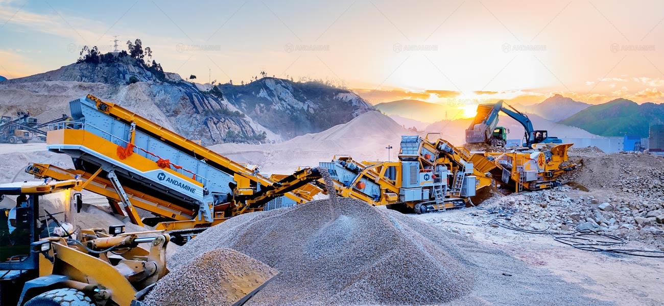 Planta Chancadora de Piedra Chile en Venta de Andamine