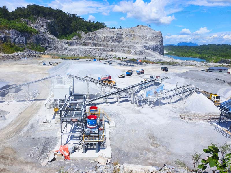 Planta Chancadora de Piedra Estacionaria para Bolivia