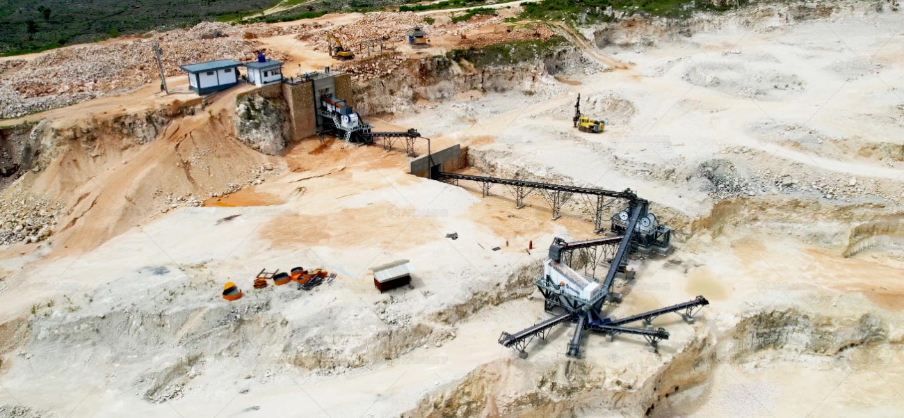 Planta Trituradora Estacionaria de Piedra Industrial en Indonesia