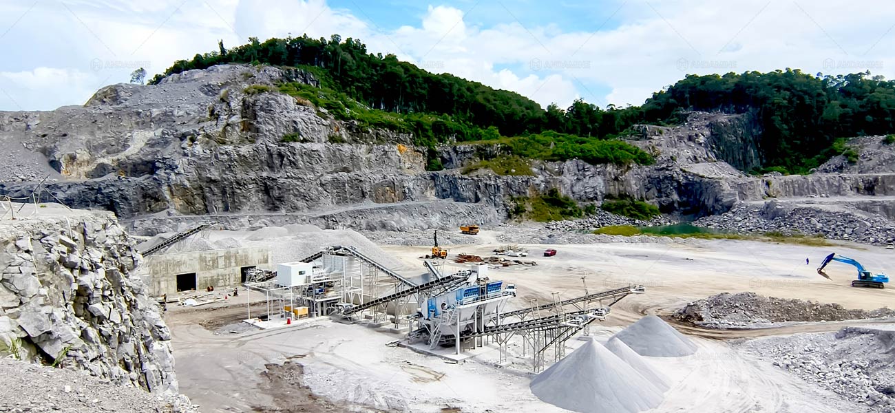 Planta Trituradora Minería Estacionaria con Funciones Estrictas de Protección del Medio Ambiente