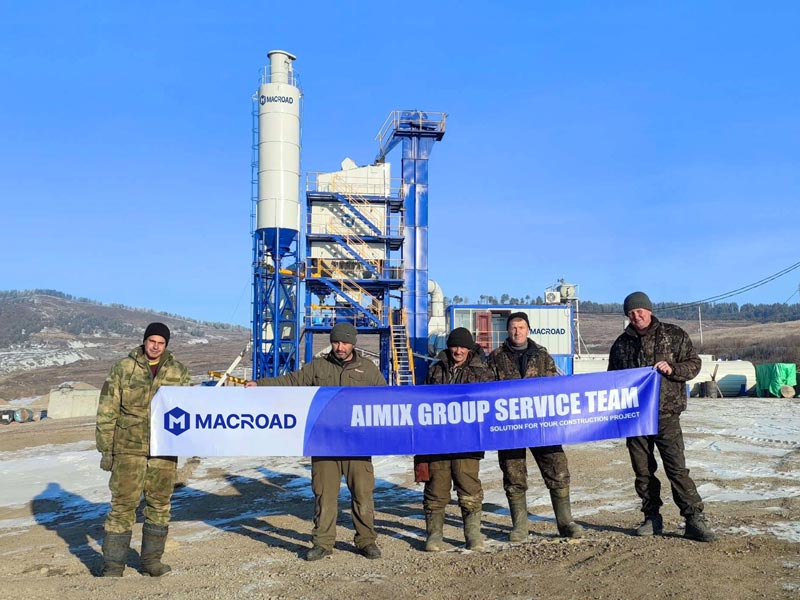 Planta de Asfalto Estacionaria de Macroad